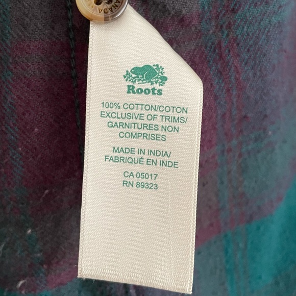 COPY - Root Flannel - purple and turquoise - Picture 8 of 9